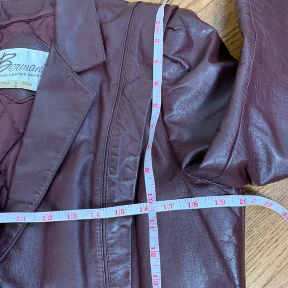 *SOLD*VTG Berman’s | Leather Jacket - Picture 11 of 16